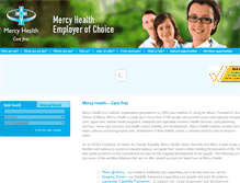 Tablet Screenshot of careers.mercy.com.au